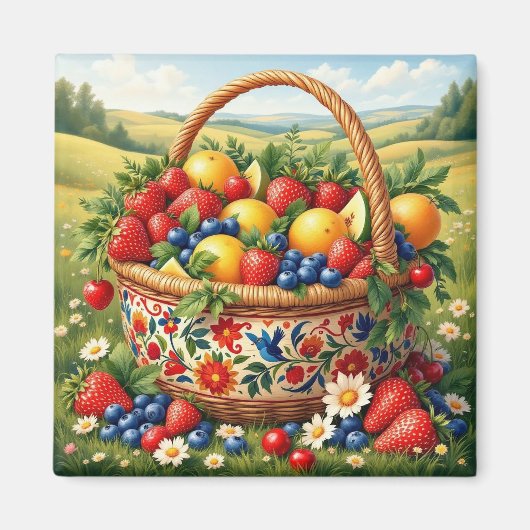 Summer Fruit Magnet マグネット (正面)