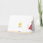 Summer Garden 考える's of Youカードのミッシーマウス カード (裏面)