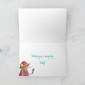 Summer Garden 考える's of Youカードのミッシーマウス カード (内部)