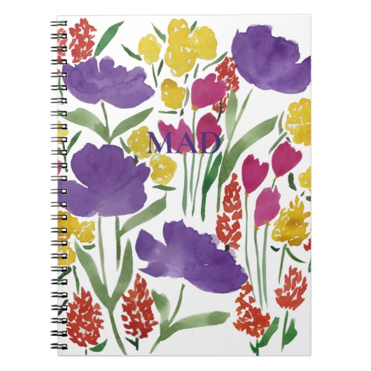 Summer Garden Notebookをパーソナライズ ノートブック (正面)