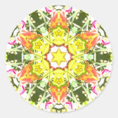 Summer Gem ラウンドシール (正面)