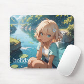 summer  Girl　マウスパッド マウスパッド (マウス)