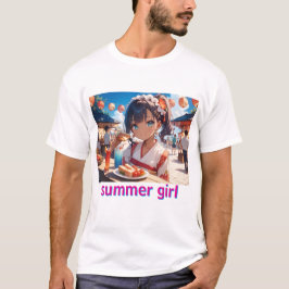 summer girl tシャツ