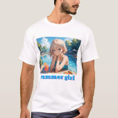 summer girl tシャツ (正面)