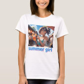 summer girl tシャツ (正面)