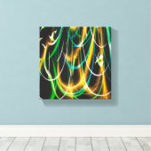 Summer Glow in the Night キャンバスプリント (インサイチュ (ウッドフロア))