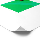 Summer Glow – Minimal Seasonal Poster by Sklines ポスター (角)