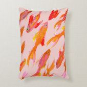 Summer Goldfish Accent Pillow アクセントクッション (正面(垂直))