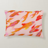 Summer Goldfish Accent Pillow アクセントクッション (裏面)