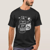 Summer Goth Sunscreen SPF 666 Zip  Tシャツ (正面)