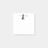 Summer Great Dane Post-It Notes ポストイット (正面)