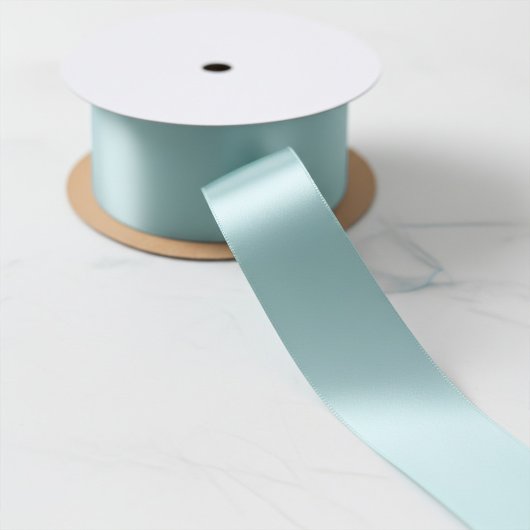 Summer Green, Gull Grey Solid Color サテンリボン