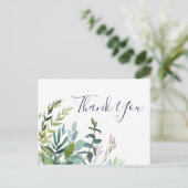 Summer Greeneryありがとうはがき ポストカード (スタンド正面)