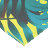 Summer Greenery Tropical Toucan Jungle Foliage  テーブルクロス (アングル)