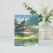 Summer Haven, Wooden Villa ポストカード (スタンド正面)