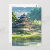 Summer Haven, Wooden Villa ポストカード (正面/裏面)