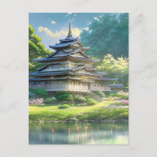 Summer Haven, Wooden Villa ポストカード (正面)