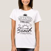 Summer Holiday Beach Gift Tシャツ (正面)
