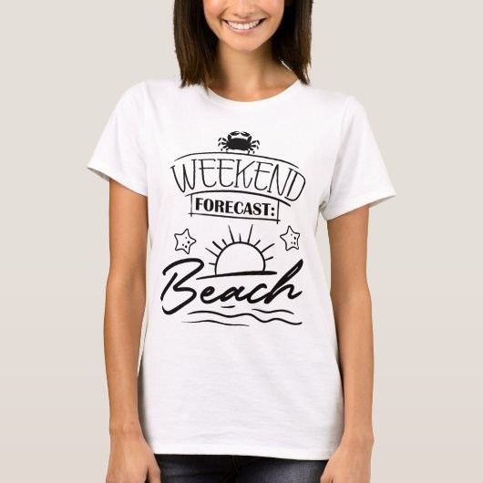 Summer Holiday Beach Gift Tシャツ (正面)