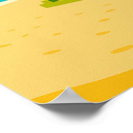 Summer Holiday Destination Florida  ポスター (角)