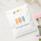 Summer Ice Cream Sticks フェイバーバッグ (封をした状態)