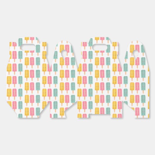Summer Ice Cream Sticks フェイバーボックス (見開き)