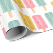 Summer Ice Cream Sticks ラッピングペーパー (ロールコーナー)