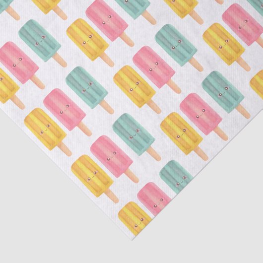Summer Ice Cream Sticks 薄葉紙 (詳細)