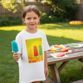 Summer Ice Pops Trio Bright Popsicles Tシャツ