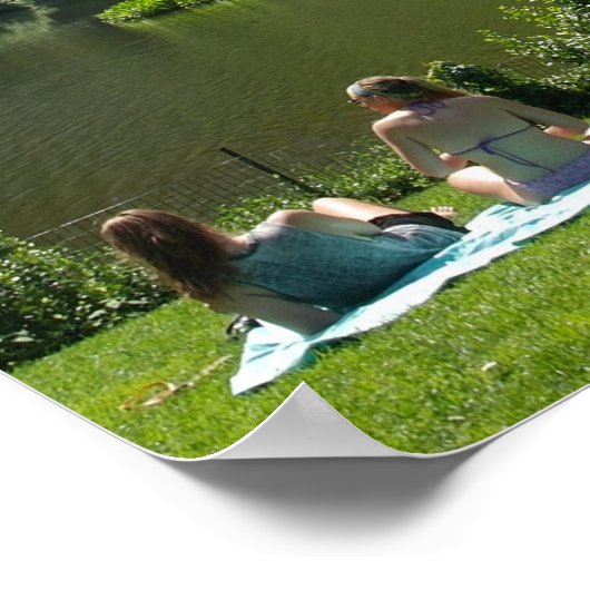 Summer in Central Park - New York City – ポスター (角)