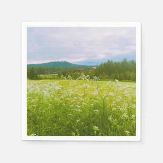 Summer in Hälsingland - Helsingia  スタンダードカクテルナプキン (正面)