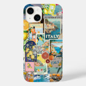 Summer In ITALY, Fruity European Summer Collage Case-Mate iPhoneケース (裏面)