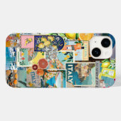 Summer In ITALY, Fruity European Summer Collage Case-Mate iPhoneケース (裏面 (横))