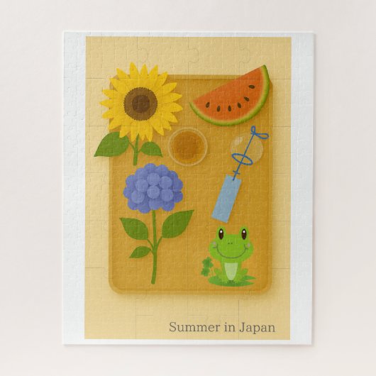 🌻 Summer in Japan ジグソーパズル (縦)
