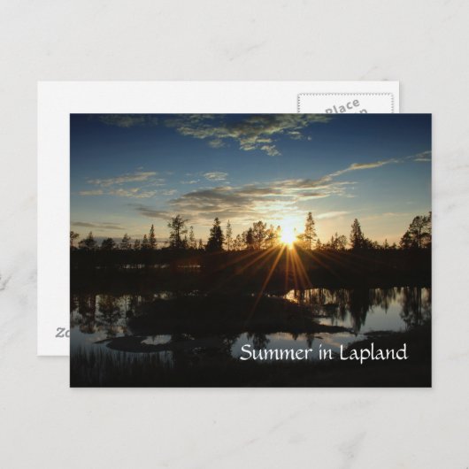 Summer in Lapland – はがき (正面/裏面)