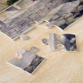 Summer in Runswick Bay North Yorkshire England ジグソーパズル (側面)