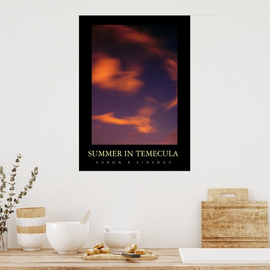 SUMMER IN TEMECULA ポスター (キッチン)