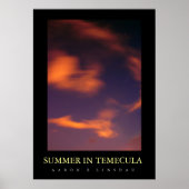 SUMMER IN TEMECULA ポスター (正面)
