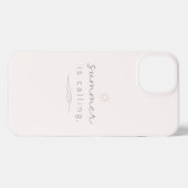Summer Is Calling Minimal Aesthetic iPhone Case iPhoneケース (裏面横)