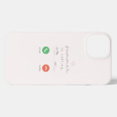 Summer Is Calling Minimal Aesthetic iPhone Case iPhoneケース (裏面横)