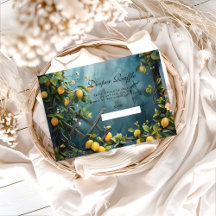 Summer Lemon Blossom Diaper Raffle