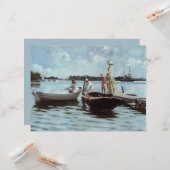 Summer Life in the Islelets (by Albert Edelfeel) カード (正面/裏面インサイチュ)