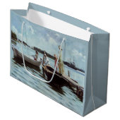 Summer Life in the Islelets (by Albert Edelfeel) ラージペーパーバッグ (正面アングル)