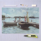 Summer Life in the Islelets (by Albert Edelfeel) 薄葉紙 (クラフト)
