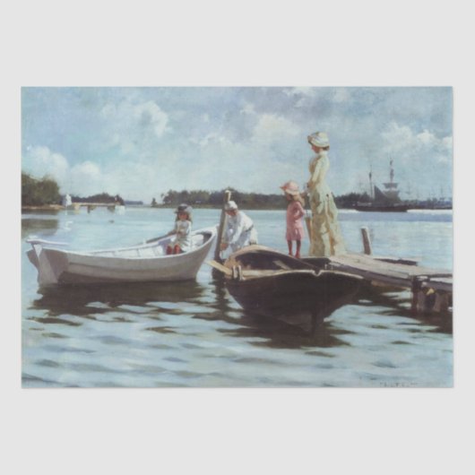 Summer Life in the Islelets (by Albert Edelfeel) 薄葉紙 (正面)