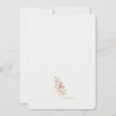 Summer Liliesフォトフレームの発表 案内状 (裏面)