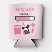 Summer Loading Pink 缶クーラー (正面)