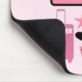 Summer Loading Pink Mousepad マウスパッド (コーナー)