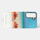 Summer Love – Samsung Galaxy S21 タフケース Galaxyケース (裏面横)