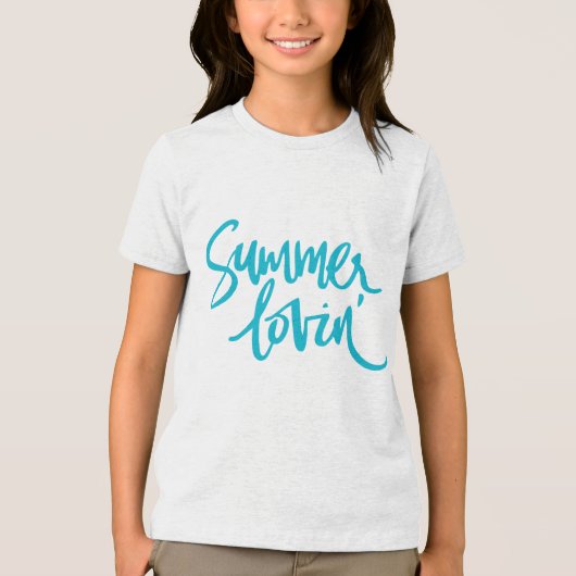 Summer lovin' トライブレンドTシャツ (正面)
